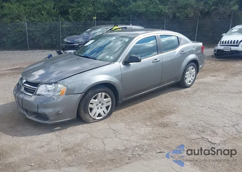 2012 Dodge Avenger Se z USA, uszkodzony, nr VIN 1C3CDZAB0CN111584